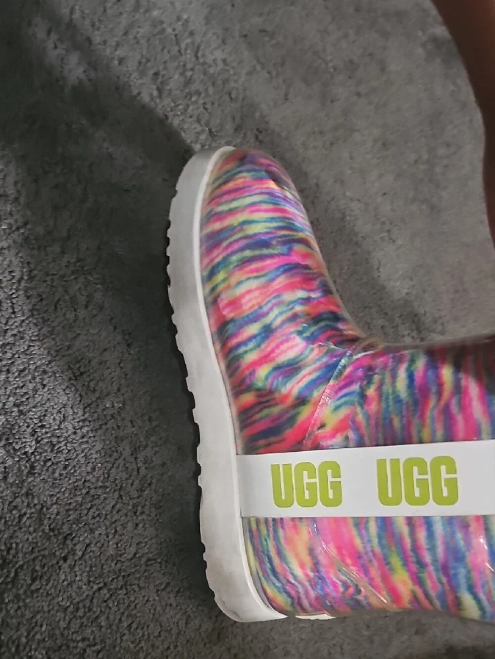 UGG colorful striped